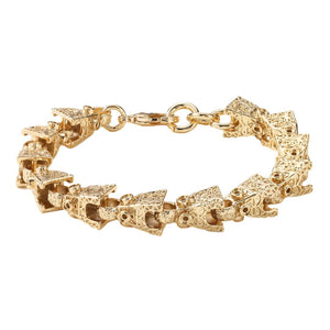 Gold Lego 3D Bracelet